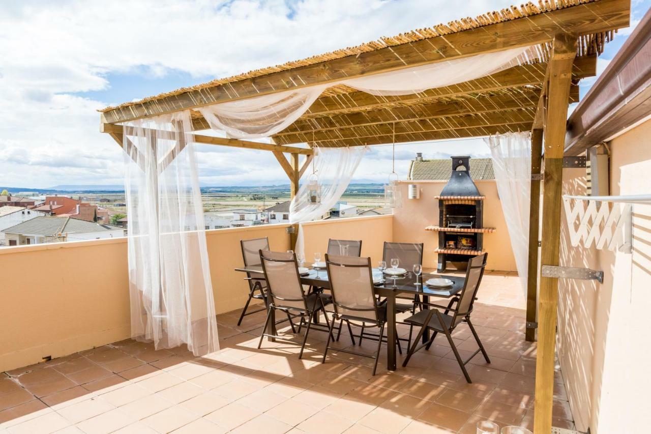 Apartamento Atico Bardenas Arguedas Luaran gambar